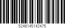 Código de barras (EAN, GTIN, SKU, ISBN): '5248145142475'