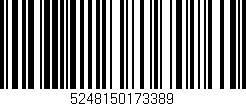 Código de barras (EAN, GTIN, SKU, ISBN): '5248150173389'