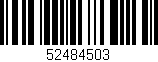 Código de barras (EAN, GTIN, SKU, ISBN): '52484503'