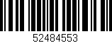 Código de barras (EAN, GTIN, SKU, ISBN): '52484553'