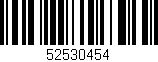 Código de barras (EAN, GTIN, SKU, ISBN): '52530454'
