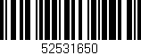 Código de barras (EAN, GTIN, SKU, ISBN): '52531650'