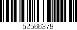 Código de barras (EAN, GTIN, SKU, ISBN): '52566379'