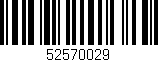 Código de barras (EAN, GTIN, SKU, ISBN): '52570029'
