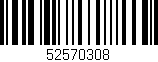 Código de barras (EAN, GTIN, SKU, ISBN): '52570308'