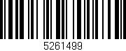 Código de barras (EAN, GTIN, SKU, ISBN): '5261499'