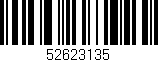 Código de barras (EAN, GTIN, SKU, ISBN): '52623135'