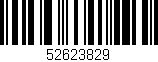 Código de barras (EAN, GTIN, SKU, ISBN): '52623829'