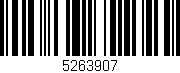 Código de barras (EAN, GTIN, SKU, ISBN): '5263907'