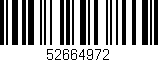 Código de barras (EAN, GTIN, SKU, ISBN): '52664972'