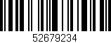 Código de barras (EAN, GTIN, SKU, ISBN): '52679234'