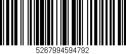 Código de barras (EAN, GTIN, SKU, ISBN): '5267994594792'