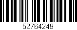 Código de barras (EAN, GTIN, SKU, ISBN): '52764249'