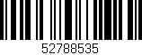 Código de barras (EAN, GTIN, SKU, ISBN): '52788535'