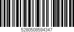 Código de barras (EAN, GTIN, SKU, ISBN): '5280508594347'