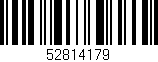 Código de barras (EAN, GTIN, SKU, ISBN): '52814179'