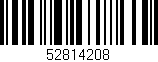 Código de barras (EAN, GTIN, SKU, ISBN): '52814208'