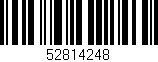 Código de barras (EAN, GTIN, SKU, ISBN): '52814248'
