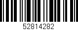 Código de barras (EAN, GTIN, SKU, ISBN): '52814282'