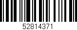 Código de barras (EAN, GTIN, SKU, ISBN): '52814371'