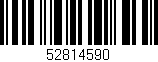 Código de barras (EAN, GTIN, SKU, ISBN): '52814590'
