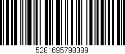 Código de barras (EAN, GTIN, SKU, ISBN): '5281695798389'