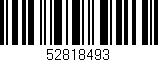 Código de barras (EAN, GTIN, SKU, ISBN): '52818493'