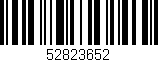 Código de barras (EAN, GTIN, SKU, ISBN): '52823652'