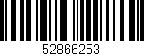 Código de barras (EAN, GTIN, SKU, ISBN): '52866253'