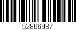 Código de barras (EAN, GTIN, SKU, ISBN): '52866987'