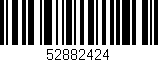 Código de barras (EAN, GTIN, SKU, ISBN): '52882424'