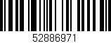 Código de barras (EAN, GTIN, SKU, ISBN): '52886971'