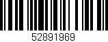 Código de barras (EAN, GTIN, SKU, ISBN): '52891969'