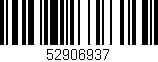 Código de barras (EAN, GTIN, SKU, ISBN): '52906937'