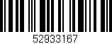 Código de barras (EAN, GTIN, SKU, ISBN): '52933167'
