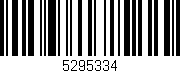 Código de barras (EAN, GTIN, SKU, ISBN): '5295334'