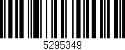 Código de barras (EAN, GTIN, SKU, ISBN): '5295349'
