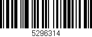 Código de barras (EAN, GTIN, SKU, ISBN): '5296314'