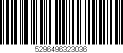 Código de barras (EAN, GTIN, SKU, ISBN): '5296496323036'