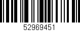 Código de barras (EAN, GTIN, SKU, ISBN): '52969451'