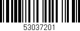 Código de barras (EAN, GTIN, SKU, ISBN): '53037201'