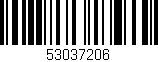 Código de barras (EAN, GTIN, SKU, ISBN): '53037206'