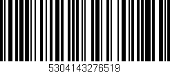 Código de barras (EAN, GTIN, SKU, ISBN): '5304143276519'