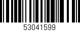 Código de barras (EAN, GTIN, SKU, ISBN): '53041599'
