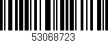 Código de barras (EAN, GTIN, SKU, ISBN): '53068723'