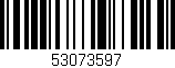 Código de barras (EAN, GTIN, SKU, ISBN): '53073597'