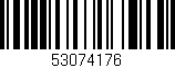 Código de barras (EAN, GTIN, SKU, ISBN): '53074176'