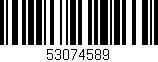 Código de barras (EAN, GTIN, SKU, ISBN): '53074589'