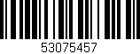 Código de barras (EAN, GTIN, SKU, ISBN): '53075457'