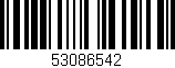 Código de barras (EAN, GTIN, SKU, ISBN): '53086542'